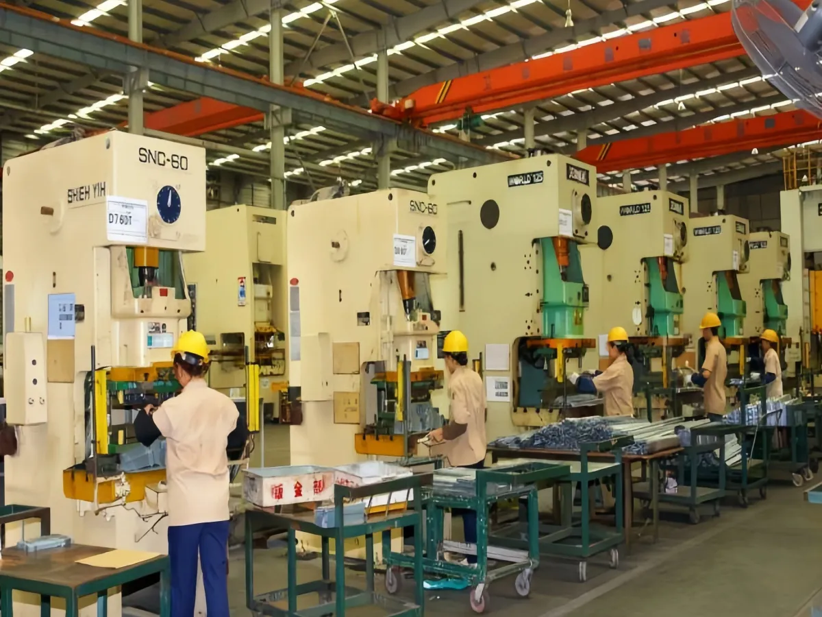 ZAK Stamping Production Line - Advanced Manufacturing Facility in Foshan, China