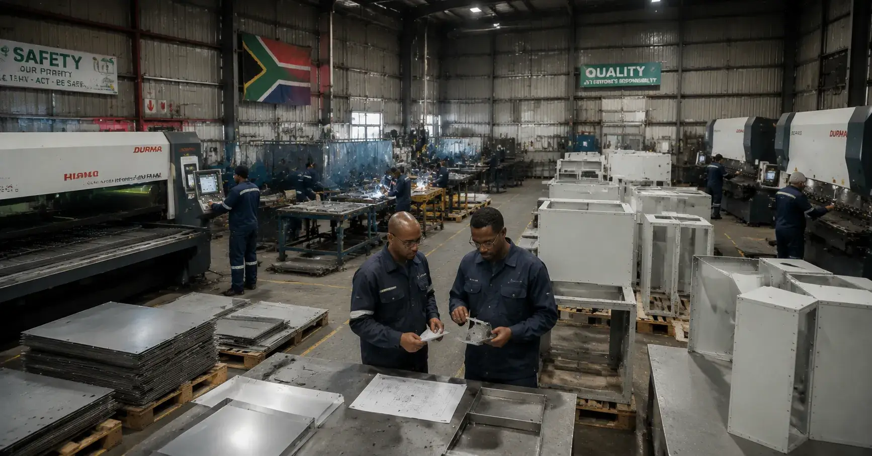 Top laser cutting suppliers South Africa industrial overview