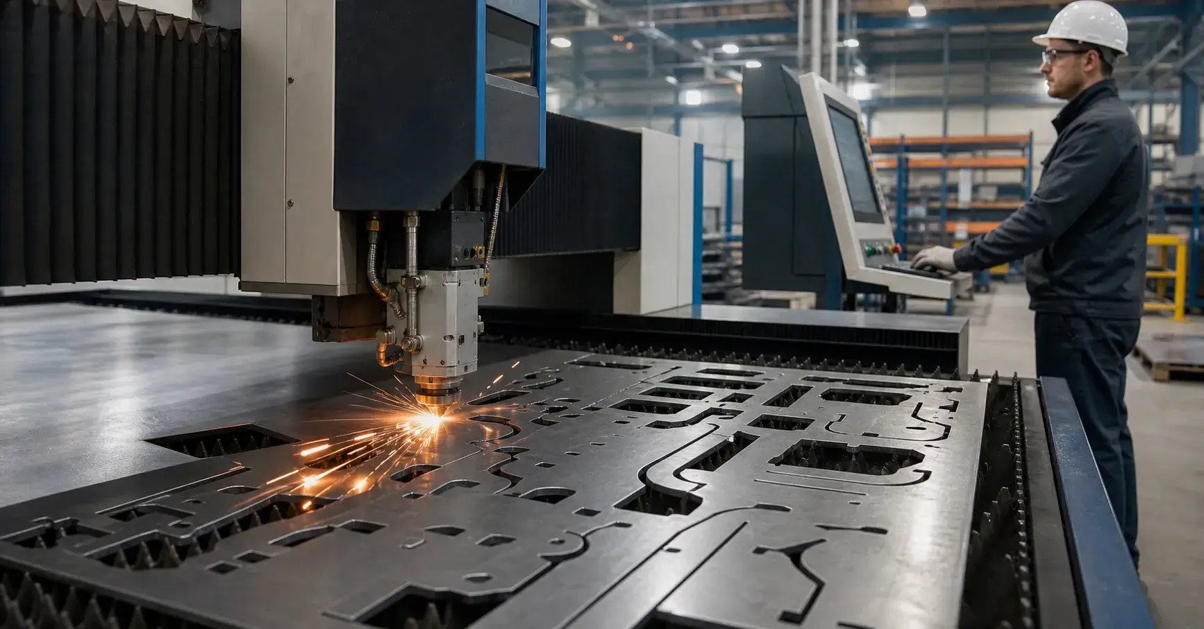 Cutting Method Comparison Fiber laser cutting complex sheet metal blanks