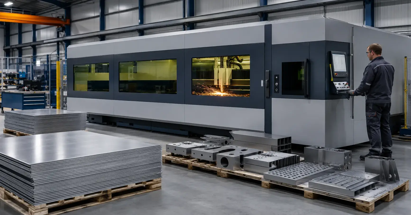 UK Laser Cutting Services Industrial fibre laser cutting steel sheet for UK manufacturing